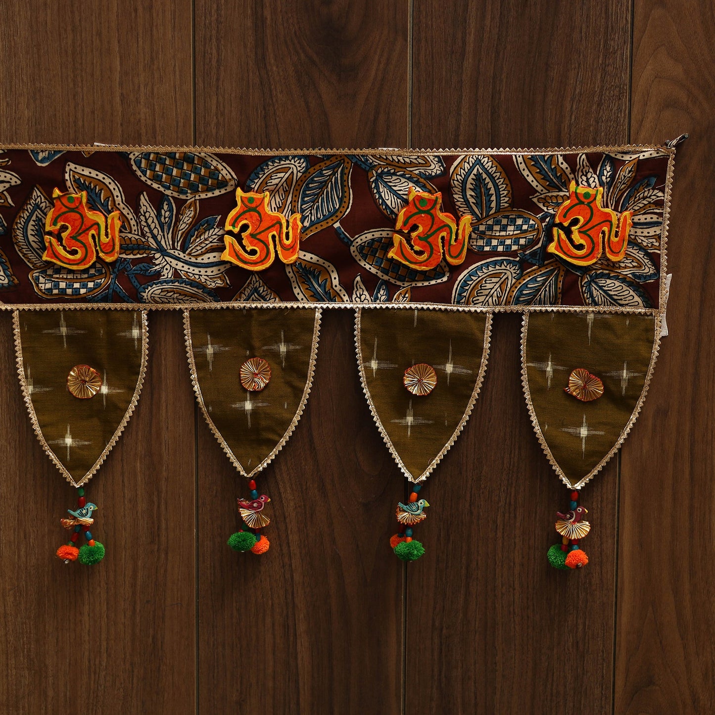 Handmade fabric toran for festive decor 34 - handcrafted