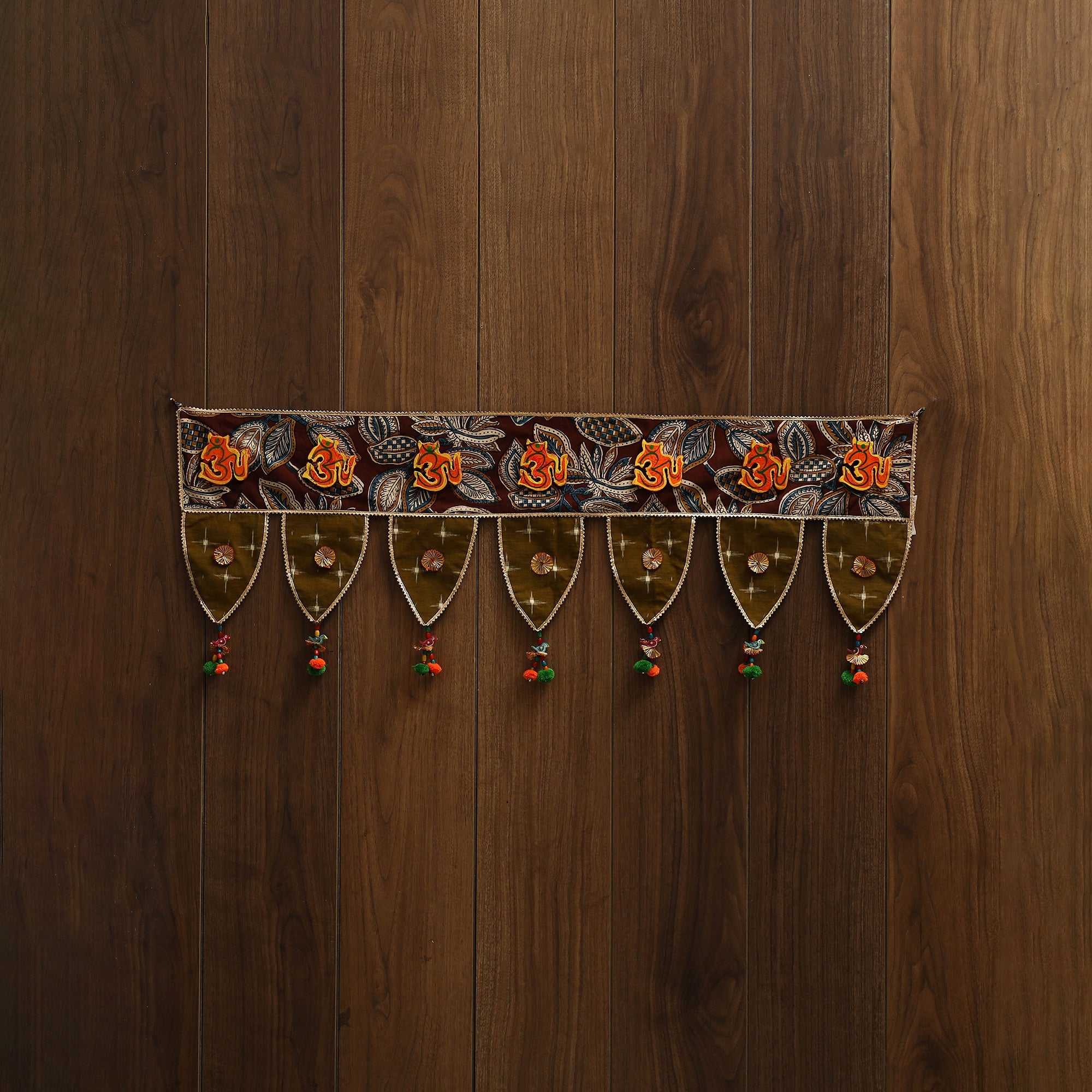 Handmade fabric toran for festive decor 34 - handcrafted