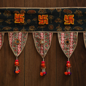 Handmade fabric toran for festive decor 38 - handcrafted