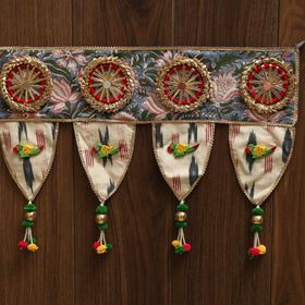 Handmade fabric toran for festive decor 39 - handcrafted
