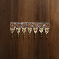 Handmade fabric toran for festive decor 39 - handcrafted