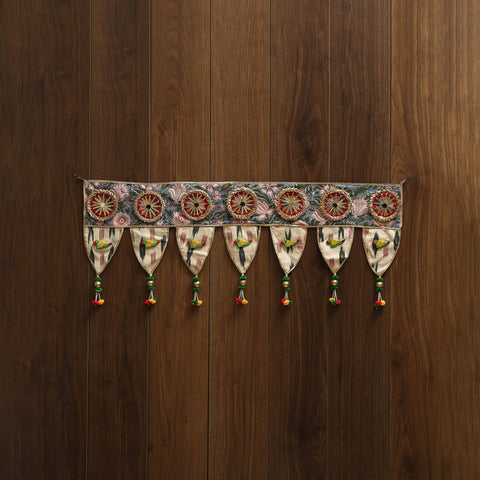 Handmade fabric toran for festive decor 39 - handcrafted