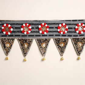 Handmade fabric toran for festive decor 39 - handcrafted