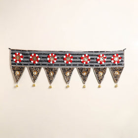 Handmade fabric toran for festive decor 39 - handcrafted