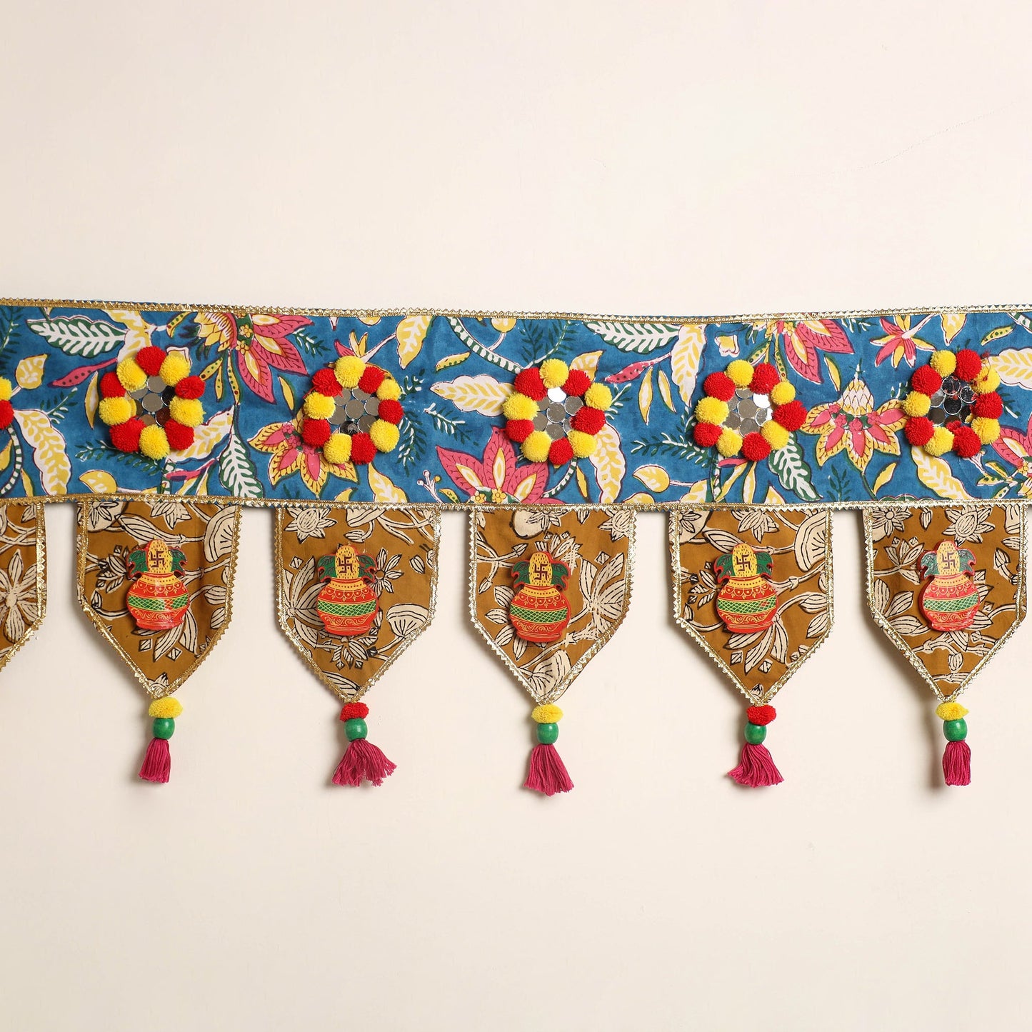 Buy Handmade Fabric Toran for Festive Decor