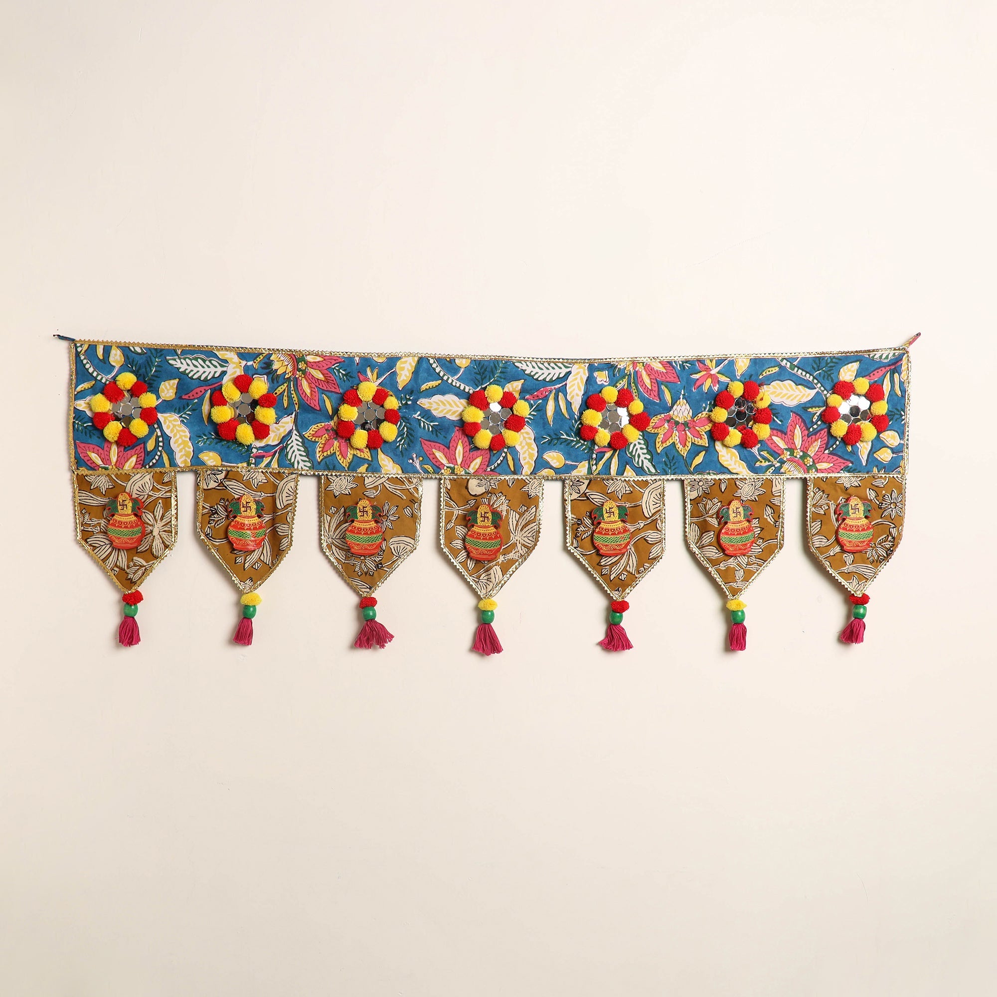 Buy Handmade Fabric Toran for Festive Decor