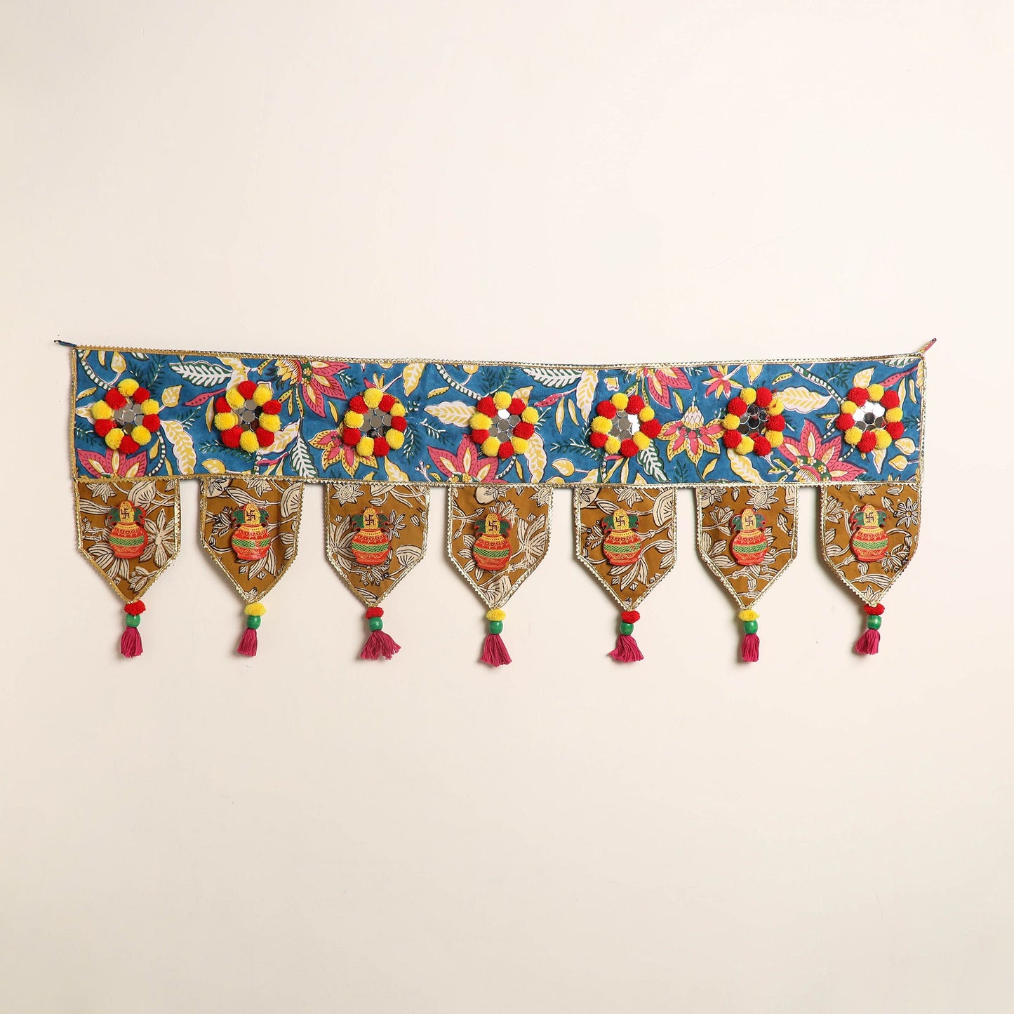 Buy Handmade Fabric Toran for Festive Decor