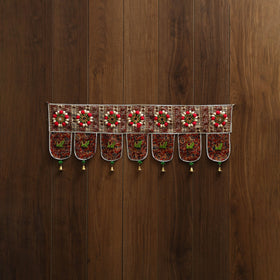 Handmade fabric toran for festive decor 42 - handcrafted