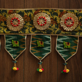 Handmade fabric toran for festive decor 43 - handcrafted