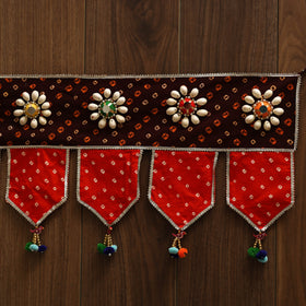 Handmade fabric toran for festive decor 44 - handcrafted