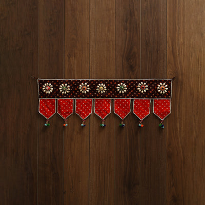 Handmade fabric toran for festive decor 44 - handcrafted