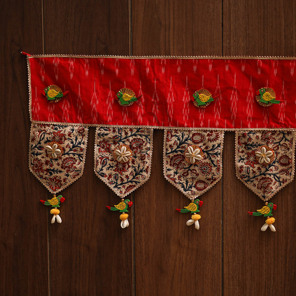Handmade fabric toran for festive decor 45 - handcrafted