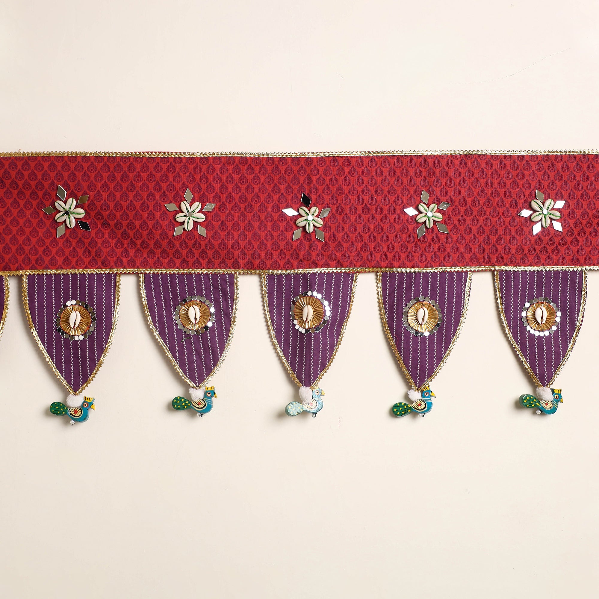 Buy Handmade Fabric Toran for Festive Decor