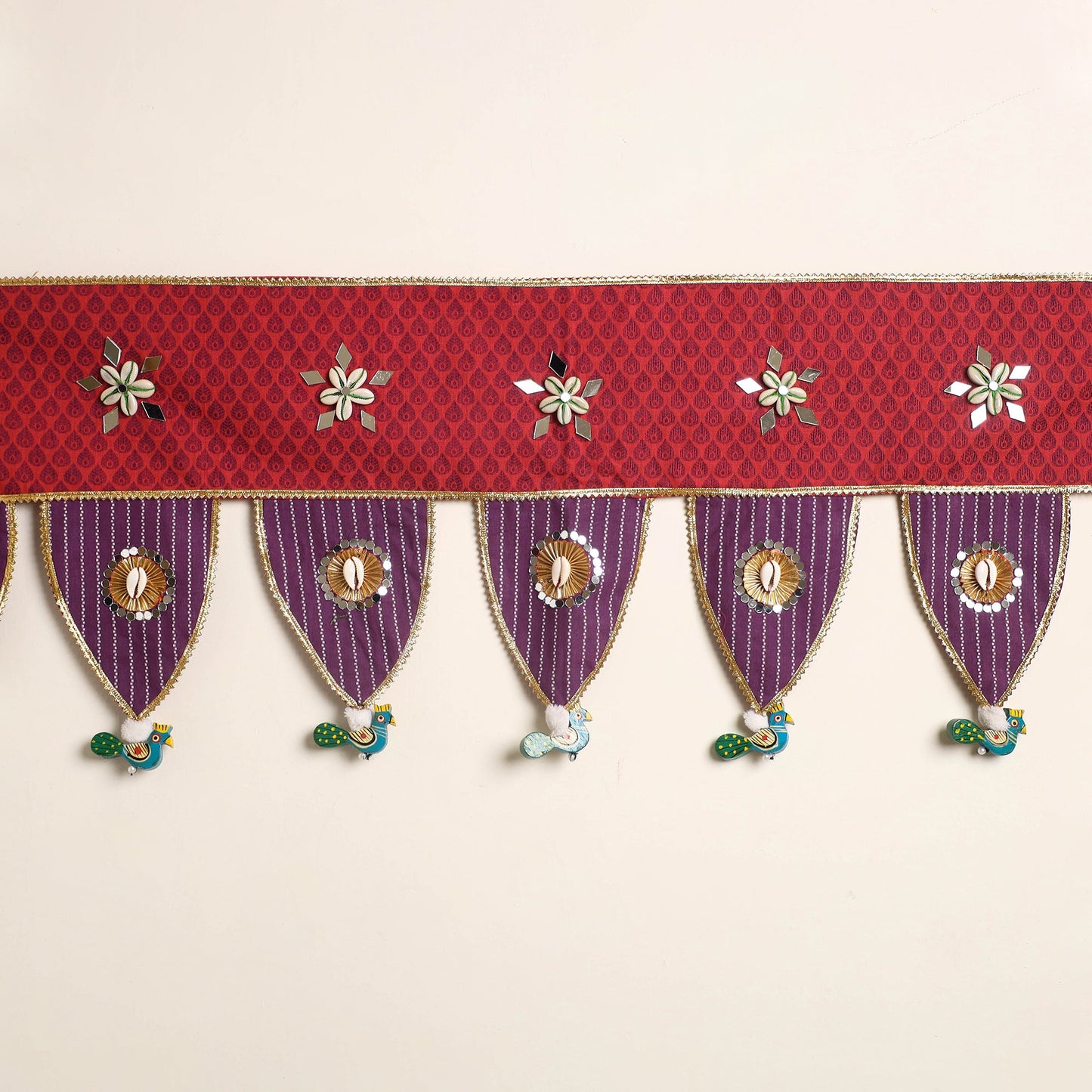 Buy Handmade Fabric Toran for Festive Decor