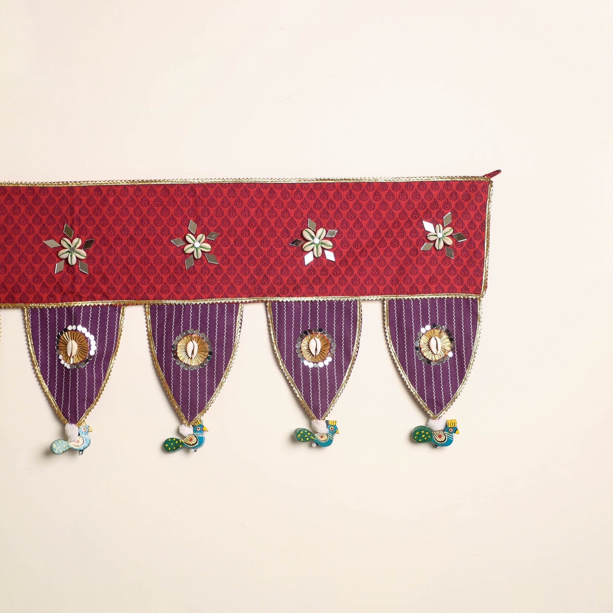 Buy Handmade Fabric Toran for Festive Decor