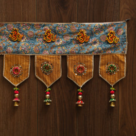 Handmade fabric toran for festive decor 47 - handcrafted