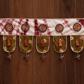 Handmade fabric toran for festive decor 48 - handcrafted