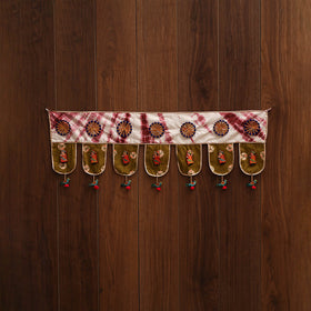 Handmade fabric toran for festive decor 48 - handcrafted