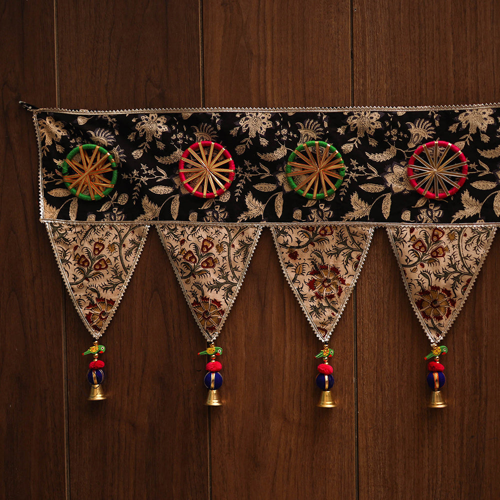 Handmade fabric toran for festive decor 50 - handcrafted
