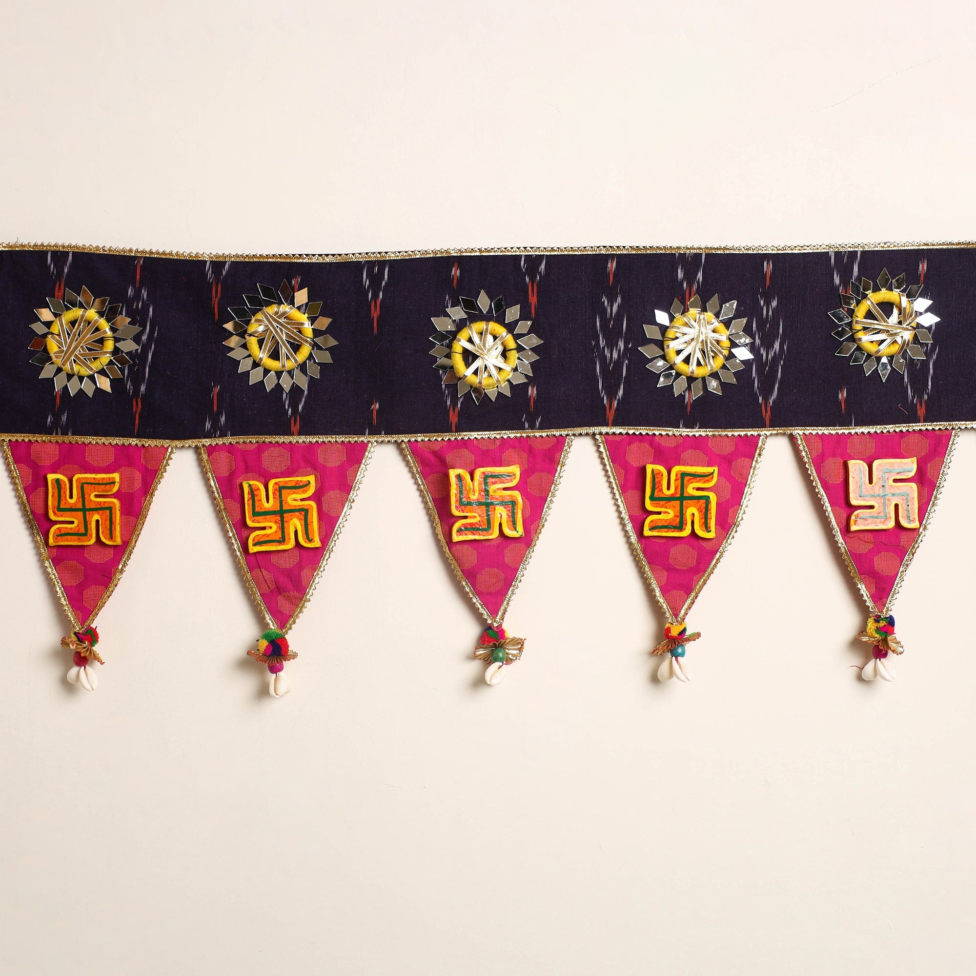 Buy Handmade Fabric Toran for Festive Decor