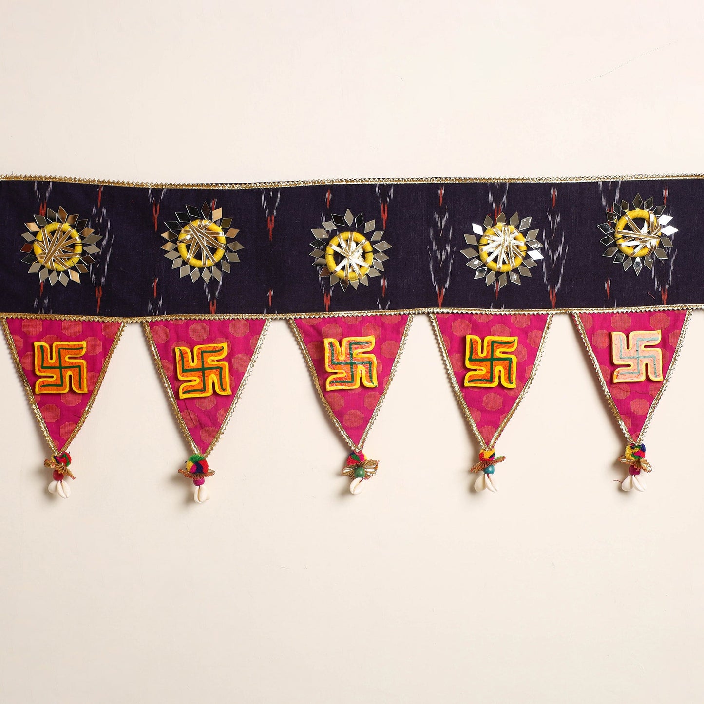 Buy Handmade Fabric Toran for Festive Decor