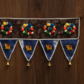 Handmade fabric toran for festive decor 52 - handcrafted