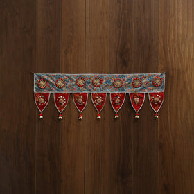 Handmade fabric toran for festive decor 53 - handcrafted