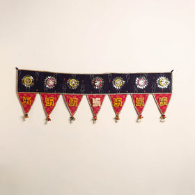 Handmade fabric toran for festive decor 54 - handcrafted