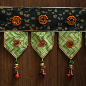 Handmade fabric toran for festive decor 56 - handcrafted