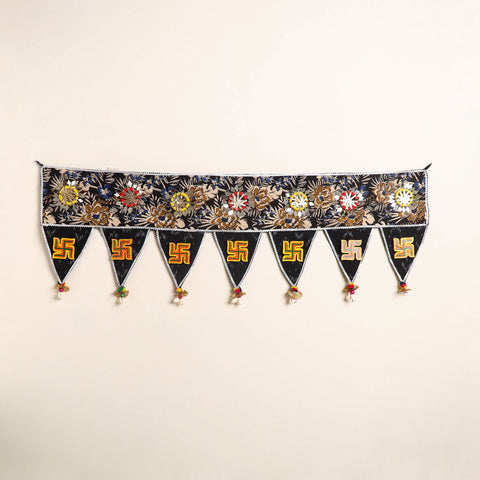 Handmade fabric toran for festive decor 57 - handcrafted