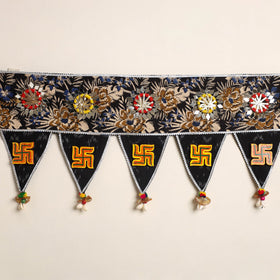 Handmade fabric toran for festive decor 57 - handcrafted