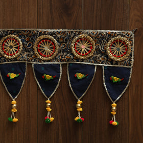 Handmade fabric toran for festive decor 57 - handcrafted