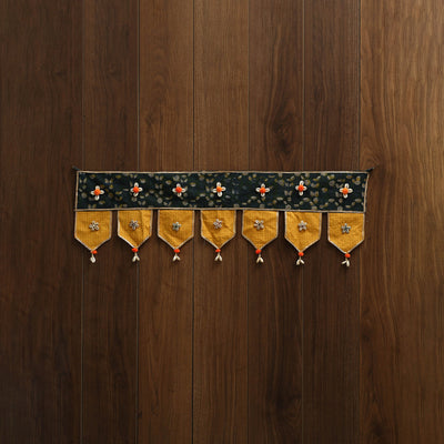 Handmade fabric toran for festive decor 58 - handcrafted