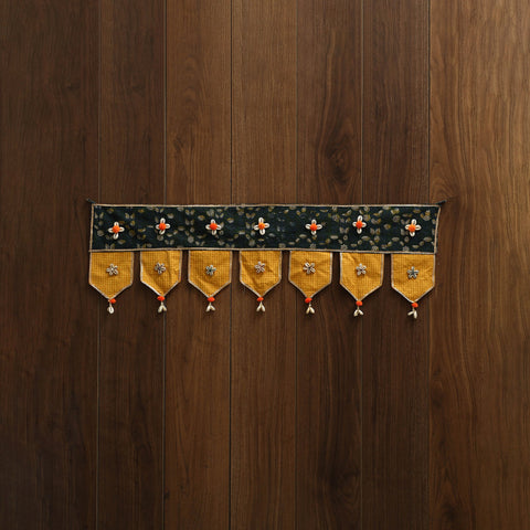 Handmade fabric toran for festive decor 58 - handcrafted