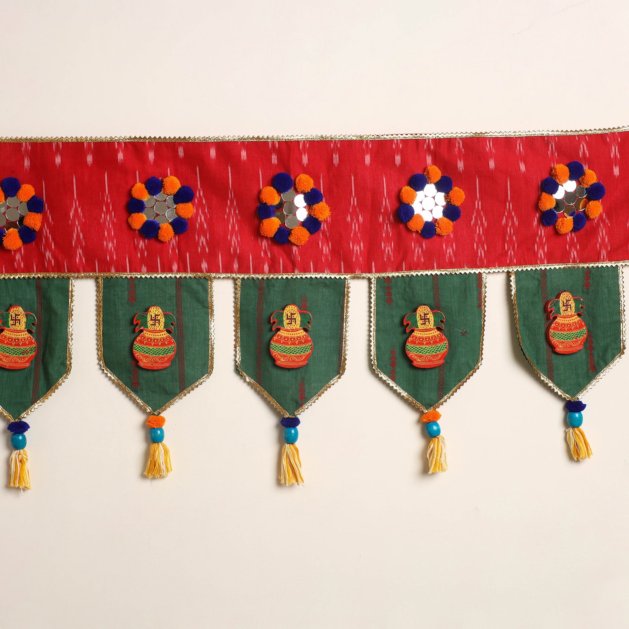 Buy Handmade Fabric Toran for Festive Decor