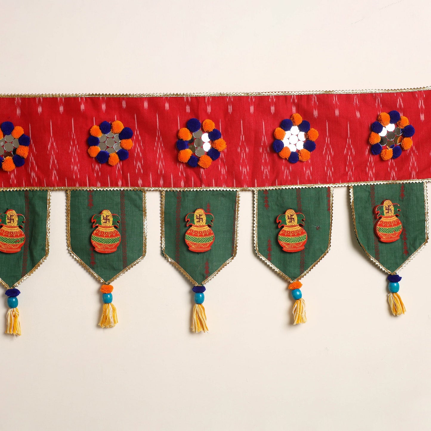 Buy Handmade Fabric Toran for Festive Decor