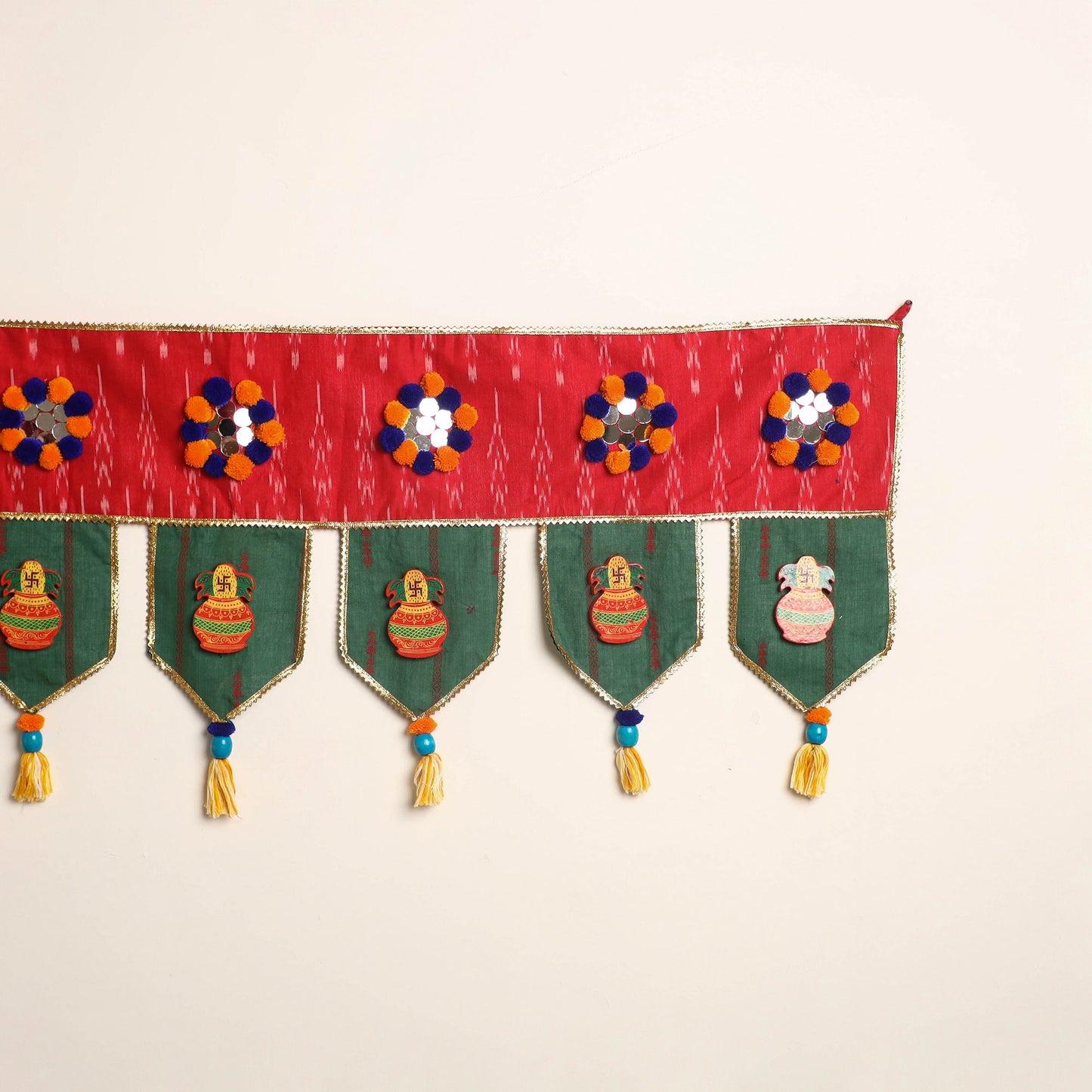 Buy Handmade Fabric Toran for Festive Decor