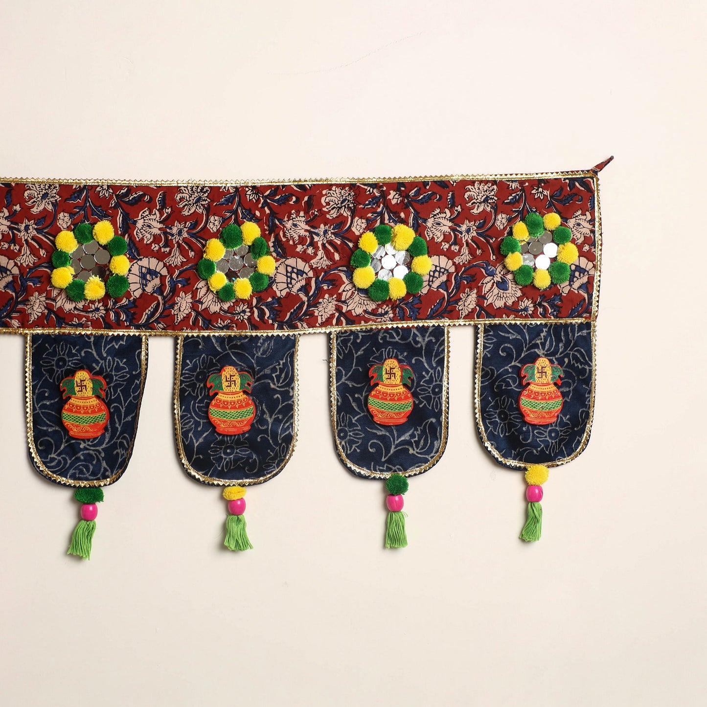 Buy Handmade Fabric Toran for Festive Decor