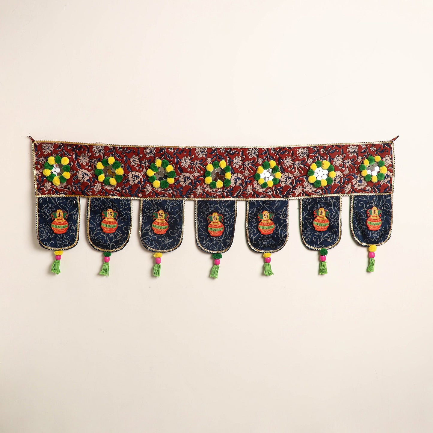 Buy Handmade Fabric Toran for Festive Decor