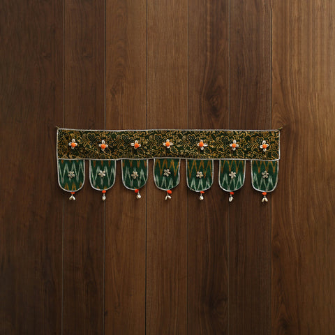 Handmade fabric toran for festive decor 60 - handcrafted