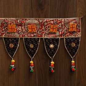Handmade fabric toran for festive decor 61 - handcrafted