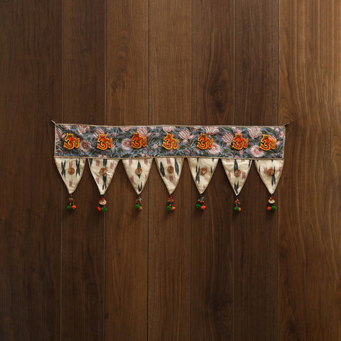 Handmade fabric toran for festive decor 65 - handcrafted