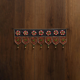 Handmade fabric toran for festive decor 66 - handcrafted