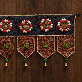 Handmade fabric toran for festive decor 66 - handcrafted