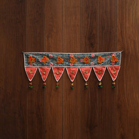 Handmade fabric toran for festive decor 70 - handcrafted