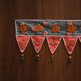 Handmade fabric toran for festive decor 70 - handcrafted