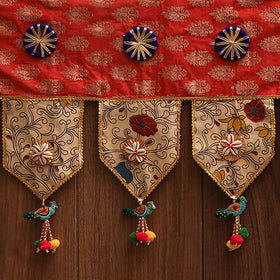 Handmade fabric toran for festive decor 71 - handcrafted