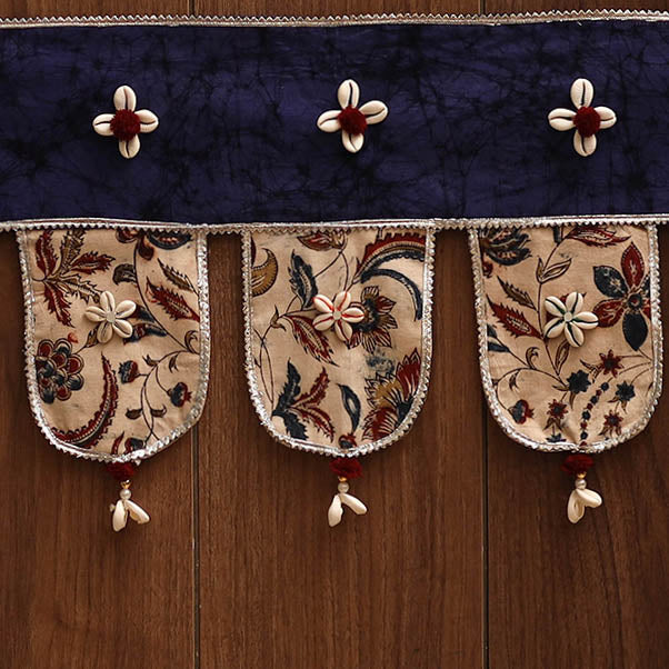 Handmade fabric toran for festive decor 72 - handcrafted