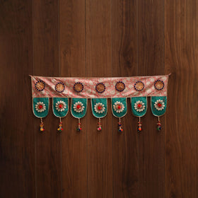 Handmade fabric toran for festive decor 73 - handcrafted