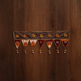 Handmade fabric toran for festive decor 76 - handcrafted